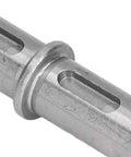 Alloy Steel Output Single Shaft 18mm Diameter 128mm Length Smooth Low Noise For Reducer NMRV040 RV040 Nema34 Stepper Motor With Plug And Play Install And Seven Accessories Included For Easy Setup And Reliable Power Transfer, close-up