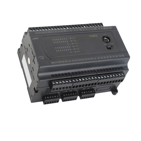 Industrial PLC Control Board With Beefed Up ABS Shell 16 I O Inputs And Outputs High Speed Counting Path Top View