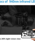 Smallest Wireless WiFi Hidden Camera With 1080P HD Video Live Feed Portable Nanny Cam captures infant sleeping with night vision