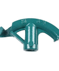 Compact Heavy Duty Manual Tube Bender Made Of Steel For Precise Pipe Shaping, green finished for clean bends in metal tubing.