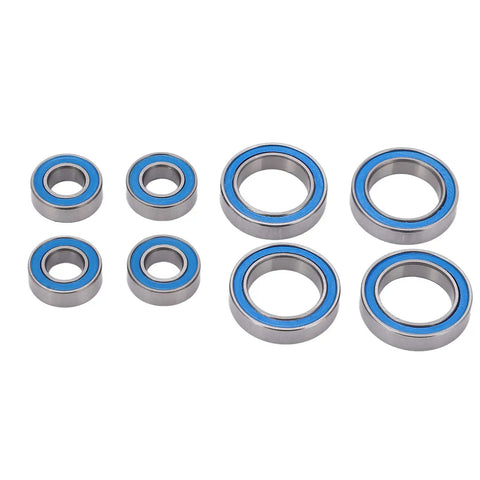 8Pcs Stainless Steel Sealed Ball Bearings for RC Crawler Cars Upgrade Parts for Arrma 3S Rock Granite Outcast High Durability