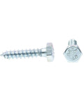 Heavy Duty Hex Lag Screws For Wood Decks One Quarter Inch By One And One Quarter Inch A307 Grade Zinc Plated Steel Deep Thread Hex Bolt Head