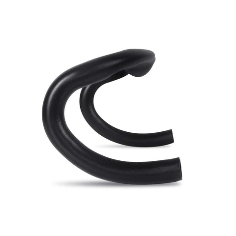 Lightweight 7075 Aluminum Road Bike Handlebars Thirty One Point Eight Millimeter Clamp 420 Millimeter Drop Bars with horns bent