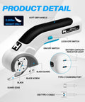 Cordless Electric Scissors Rotary Cutter For Cardboard And Packages 4V Box Cutter with replacement blade and charger details