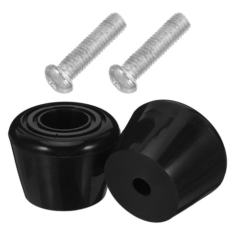Roller Skate Toe Stops And Brake Stoppers With Screws For Quad Skates Replacement Parts For Outdoor Skating And Training Black Brake Blocks