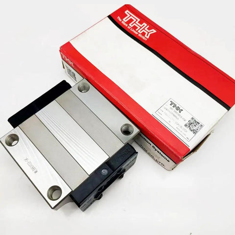 High Precision Linear Carriage Block HSR35 Series with packaging, ideal for CNC robotics and automation systems.