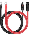 10 Gauge Solar Panel Adapter Kit With 3 Foot Cable Connector For RV Rigs Solar Charge Controllers MPPT Inverter Generator
