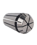 Close-up of ER16 Collet Chuck Set 12Pcs Router Collet Kit For CNC Engraving And Milling Machines Built To Last with visible slots.