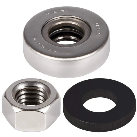 Pro Grade Injector Sleeve Cup Remover and Installer Kit components for Caterpillar CAT Engines 3406E in steel and metal.