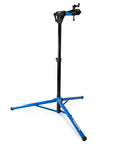 Lightweight Bike Repair Stand For On The Go Pro Grade Adjustable Clamp From 38 To 58 Inches Stable Tripod Base Easy Fold Design Great For Race Pits And Home Garages Fits Most Bikes.