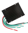 Off Grid Wind Turbine Controller For 12V To 24V Systems, 300W To 600W Regulator With Battery Charging, black casing with wires