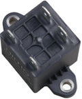 Heavy Duty 800V DC Relay Contactor 20A Rated Top Tier For Solar EV Chargers And ESS Battery Banks, black plastic, compact design.