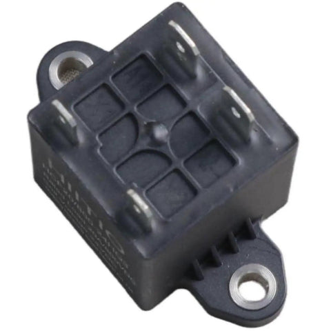 Heavy Duty 800V DC Relay Contactor 20A Rated Top Tier For Solar EV Chargers And ESS Battery Banks, black plastic, compact design.