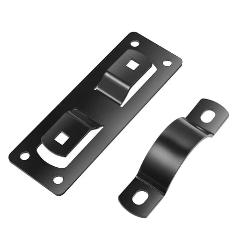 Beefy Steel Fence Brackets 24 Pack For Wood And Chain Link Wood Adapters, Weatherproof Alloy Steel Construction, Easy Install
