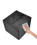 Heavy Duty Waterproof Nylon Coffee Maker Cover For K-Supreme And K-Compact Single Serve Espresso Machines being cleaned