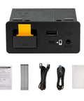 Mazda CarPlay And Android Auto Retrofit Kit For MZD Connect System With Type-C Fast Charging components and instructions