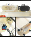 Close-up view of Electric Fuel Pump Module With Pressure Sensor Replacement MU1293 for Chevy Impala 2000-2005 and others.
