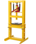 Beefy 6 Ton Hydraulic Press For Auto Repair And Metalworking 13000 Lbs Heavy Duty Bearing Press H Frame Shop Press With Adjustable Working Table And Four Height Settings Garage Floor Use