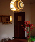 Dope 360 Degree Adjustable Moon Pendant Light With Rotating Sphere Shade For Modern Dining Rooms And Living Spaces Semi Embedded