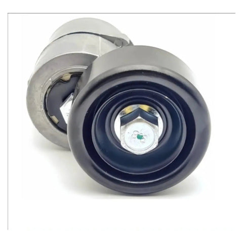 V Belt Tensioner Idler Pulley Kit For 2011 2014 Hyundai Kia 2 0 L 2 4 L front view steel pulley with bearing
