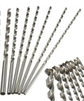 Heavy Duty 8 Piece Extra Long Twist Drill Bits Set With 200mm Length And Straight Shank For Drilling Steel Wood Plastic Aluminum Jewelry 2mm To 7mm Capacity Perfect For Home Workshop Projects