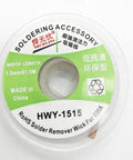 Pro Grade Desoldering Braid Solder Wick For BGA Rework 1.5mm Copper Wire Desoldering Ribbon packaging