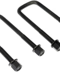 Dodge Front Leaf Spring Axle U-Bolt Kit For W250 1981 1993 OE Replacement Heavy Duty Steel close-up of U-bolts with nuts