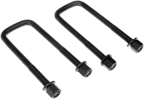 Dodge D200 Rear Leaf Spring Axle U Bolt Kit Bolt On Heavy Duty OEM Replacement For 1975 1980 Trucks three U-bolts with nuts