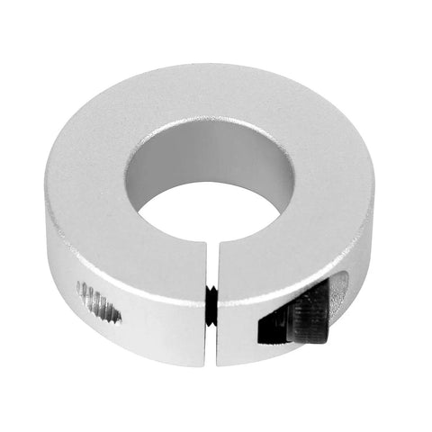 4 Pack Shaft Collar Bore 19mm Aluminum Alloy Clamp On Shafts Collars With M5 Set Screws 40mm Outer Diameter 12mm Thick One Piece Clamp