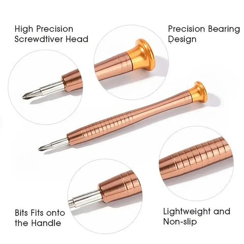 25 In 1 Mini Precision Screwdriver Set Dope Pocket Repair Kit For Phone Laptop Glasses Electronics Watches And Everyday Home Fixes Ultra Portable Lightweight Magnetic Bits Perfect For Diy Enthusiasts