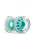 Outdoor Roller Skate Wheels 38mm By 62mm 80A Turquoise 4 Pack Durable Urethane For Park Ramps Street Bowls And Outdoor Skating