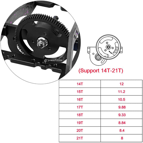 Front Mounted Transmission LCG Carbon Fiber Chassis Kit For 1/10 RC Crawlers SCX10 SCX10 II Capra 1.9 UTB And Other DIY Builds
