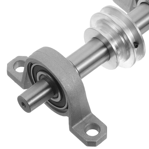 Bench Saw Spindle Bearing Seat Pulley With Belt Wheel For Woodworking Tools Replacement Spindle Assembly