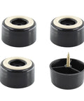 Kick Up Your Living Space Smoothly With These Tough Furniture Feet Risers with grippy rubber base elevating furniture.