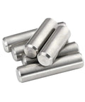 Heavy Duty 304 Stainless Steel Dowel Pin Kit M2.5 Cylindrical Locking Pins Locating Pins Set 20 Pieces Smooth Burr Free Surface Corrosion Resistant GB119 Fasten Elements Assortment, stacked pins