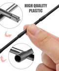 Close-up of high quality plastic mixing stick from Tattoo Ink Mixer Machine Kit With 100 Mixing Sticks And 100 Disposable Ink Caps For Microblading Supplies Dope Pigment Mixer For Pros And Beginners Ready To Roll