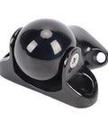 Premium 316 Marine Grade Stainless Steel Magnetic Door Stopper in black, designed for boats, yachts, and RVs.