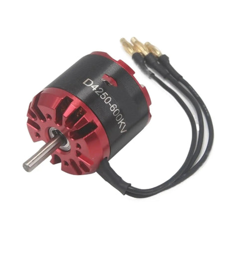 Outrunner Brushless Motor 4250 Size With 800KV Or 600KV Options For RC FPV Drones, Planes, And Multirotors, lightweight aluminum