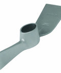 Five Pound Cutter Mattock Replacement Head in steel gray finish for root cutting and tough soil, ideal for heavy-duty yard cleanup.