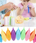 Nine Colorful Plastic Tatting Shuttles Set for Lace DIY Hand Lacemaking Craft, Must Have for Easy Thread Organization