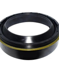Heavy Duty Badass NBR Rubber Oil Seals For Concrete Mixers 135 X 215 X 11.5mm with a black and gold design and a circular shape.