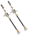 Super Handy Helping Hands Clamp Kit With Flexible Alloy Steel Arms And Rock Strong Magnetic Base For Precise Electronics Soldering close-up view of clamps