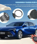 Windshield Washer Fluid Reservoir Cap Replacement For Chevy GMC Buick Cadillac beside blue car