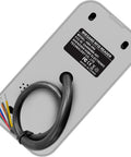 Back view of Wiegand Card Reader 125KHz RFID With 26 Bit Or 34 Bit Output Durable Metal Enclosure for door access control systems