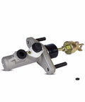 Hassle Free Prefilled And Fully Bleeded Clutch Master Cylinder And Slave Cylinder Hydraulic Kit Fits Honda Accord Dx Ex Lx 1998 To 2002 2.3L L4 Gas Engine Straight Swap Direct Replacement Part, showing master cylinder assembly with components.
