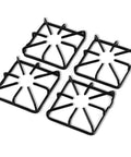 Beefed Up Heavy Duty Replacement Burner Grates Set For GE Kenmore Hotpoint Stove Parts, metal steel top grates, 4 pieces