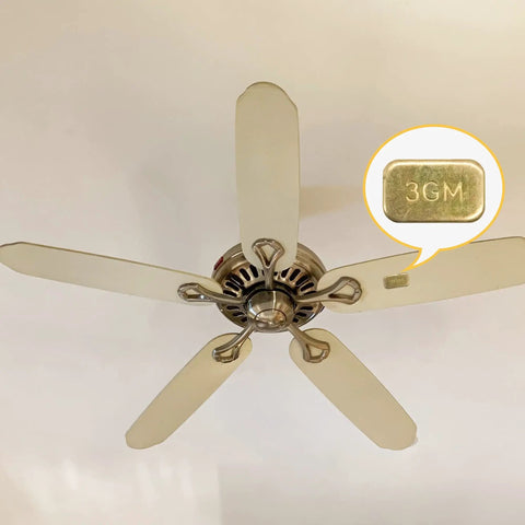 Ceiling fan with Easy Peasy Ceiling Fan Blade Balancing Kit Three Pack With Plastic Clips And Nine Metal Self Adhesive Weights Fix Unbalanced Fans