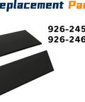 Rear Door Pillar Trim Molding Set For Cadillac Escalade Chevrolet Tahoe GMC Yukon 2015 2016 2017 2018 2019 2020 Window Trim Covers