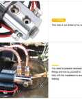 Front Brake Line Lock Kit For Drag Racing Beefed Up Heavy Duty Roll Control And Hill Holder With 12 To 24 Volt Electric System