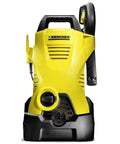 Compact 1600 PSI Electric Pressure Washer With Vario And Dirt Blaster Spray Wands, 1.25 GPM, Portable Power In Yellow
